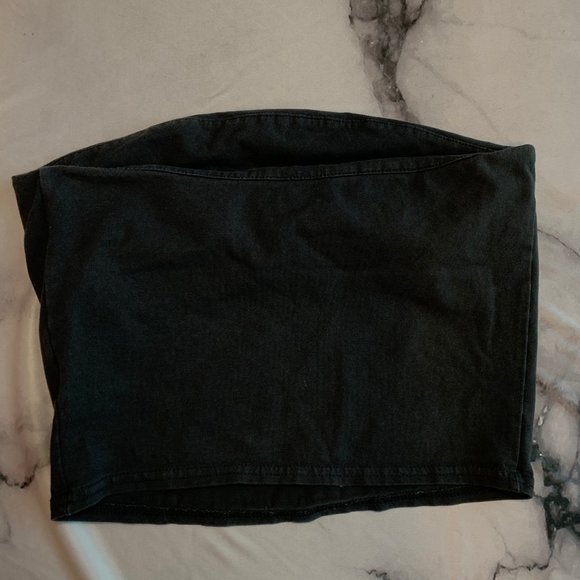 Silence + Noise Tal Cropped Tube Top - Picture 5 of 7